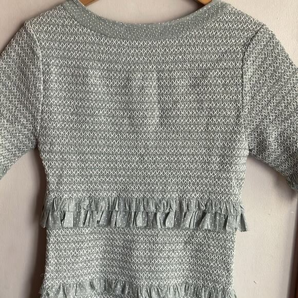 Love Shack Fancy Aveline Dress Seaglass - Picture 10 of 16